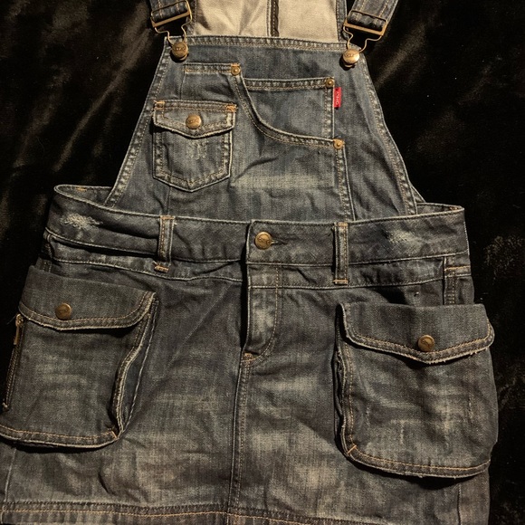 Only Denim Overall Dress